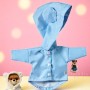 IMPERMEABLE KWAY OURS BLEU POUPÉE BJD OB11 STODOLL AMYDOLL BJD MEADOWDOLLS NUNU LATI WHITE SP PUKIPUKI OBITSU NENDOROID DOLL
