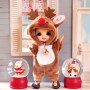 CHRISTMAS FAN PLUSH JUIMSUIT FOR DOLL OB11 STODOLL KKNER NENDOROID AMYDOLL LATI WHITE SP PUKIPUKI OBITSU 11 MINI DOLLS