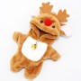 CHRISTMAS FAN PLUSH JUIMSUIT FOR DOLL OB11 STODOLL KKNER NENDOROID AMYDOLL LATI WHITE SP PUKIPUKI OBITSU 11 MINI DOLLS