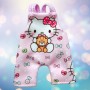 SALOPETTE HELLO KITTY POUR POUPÉE BJD OB11 STODOLL NENDOROID AMYDOLL KKNER LATI WHITE SP PUKIPUKI PETITES OBITSU DOLLS