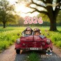 CALENDRIER MURAL 2026 PERSONNALISÉ – UN CADEAU PLEIN D’ÉMOTION AVEC VOS SOUVENIRS PRÉCIEUX