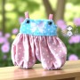 SALOPETTE BLEU & ROSE POUPÉE POUPÉE OB11 STODOLL AMYDOLL MEADOWDOLLS NUNU LATI WHITE SP PUKIPUKI NENDOROID DOLLS