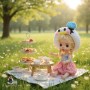 SALOPETTE BLEU & ROSE POUPÉE POUPÉE OB11 STODOLL AMYDOLL MEADOWDOLLS NUNU LATI WHITE SP PUKIPUKI NENDOROID DOLLS