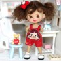 SALOPETTE PEKO MILKY POUR POUPÉE BJD OB11 STODOLL NENDOROID AMYDOLL KKNER LATI WHITE SP PUKIPUKI PETITES OBITSU DOLLS