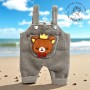 BEAR OVERALLS FOR DOLL OB11 STODOLL NENDOROID KKNER AMYDOLL LATI WHITE SP PUKIPUKI OBITSU 11 MINI DOLLS