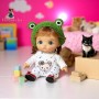 BLUE BEAR OVERALLS FOR DOLL OB11 STODOLL NENDOROID KKNER AMYDOLL LATI WHITE SP PUKIPUKI OBITSU 11 MINI DOLLS
