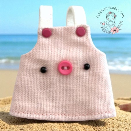 ROBE PETIT COCHON POUR POUPÉE BJD OB11 STODOLL NENDOROID AMYDOLL KKNER LATI WHITE SP PUKIPUKI PETITES OBITSU DOLLS