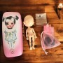 ADORABLE MINUSCULE POUPÉE NUNU SPROUT DOLL CREAM MEADOWDOLLS MEME TAILLE OB11 STODOLL