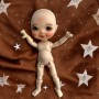 ADORABLE MINUSCULE POUPÉE NUNU SPROUT DOLL CREAM MEADOWDOLLS MEME TAILLE OB11 STODOLL