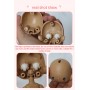 EN STOCK : POUPEE STODOLL DOLL BEBE LAUGH TAN NOISETTE ORIGINAL EXCLUSIVE DOLL OB11 CORPS YMY OU DDF TAILLE OB11 & AMYDOLL