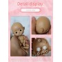 EN STOCK : POUPEE STODOLL DOLL BEBE LAUGH TAN NOISETTE ORIGINAL EXCLUSIVE DOLL OB11 CORPS YMY OU DDF TAILLE OB11 & AMYDOLL