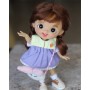 EN STOCK : POUPEE STODOLL DOLL BEBE LAUGH TAN NOISETTE ORIGINAL EXCLUSIVE DOLL OB11 CORPS YMY OU DDF TAILLE OB11 & AMYDOLL