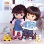 SWEAT A CAPUCHE MEOW POUPÉE BJD OB11 STODOLL NENDOROID NUNU SPROUT MEADOWDOLLS AMYDOLL LATI WHITE SP PUKIPUKI DOLLS