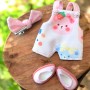TENUE SALOPETTE + CHAUSSURES ++ POUR POUPÉE BJD OB11 STODOLL NENDOROID AMYDOLL KKNER LATI WHITE SP PUKIPUKI PETITES OBITSU DOLLS