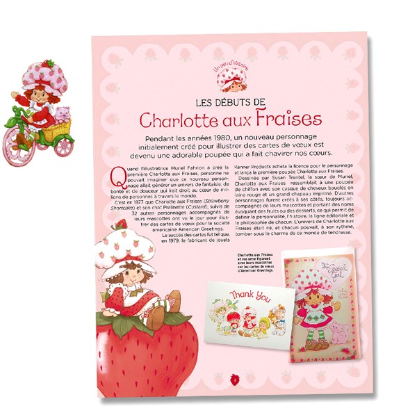 FIGURINE CHARLOTTE AUX FRAISES-STRAWBERRY SHORTCAKE N°S423 EUR 9,99