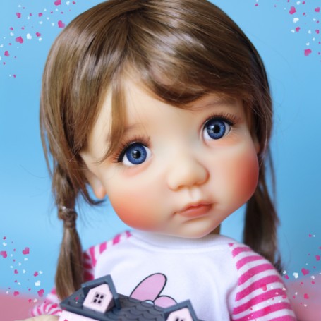 POUPEE BJD MAE HONEY DOLL MEADOWDOLLS RARE EN EXCELLENT ETAT