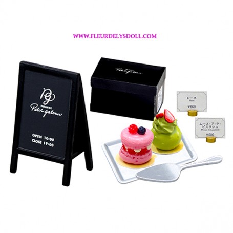 RE-MENT "PETIT GATEAU" FRENCH PASTRY AND CAKES REMENT MINIATURE SET FROM JAPAN
