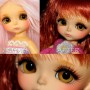 CILS NATUREL NOIR BLACK NOMYENS POUPEE BJD DOLL EYELASHES LATI YELLOW PUKIFEE YOSD LITTLEFEE MINIFEE