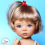 PERRUQUE DOLL WIG BOB BLOND MIEL 11.12" POUPÉE BJD MEADOWDOLLS SAFFI BAILEY SYLVIA SCARLET 18" DOLLS ETC...