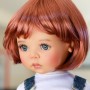 DOLL WIG CARROT BOB CUT 11.12" BJD MEADOWDOLLS SAFFI BAILEY SYLVIA SCARLET 18" DOLLS ETC...