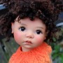 YEUX EN VERRE OVAL BROWNIE 6 mm GLASS EYES POUPÉE BJD LATI WHITE BEAR REBORN DOLLMORE IPLEHOUSE DOLLS