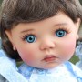 YEUX EN VERRE OVAL REAL BLEU AZUR 6 mm GLASS EYES POUPÉE BJD MY MEADOW LATI WHITE BEAR REBORN DOLLMORE IPLEHOUSE DOLLS