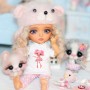 copy of OVAL REAL LIGHT VIOLET 6 mm GLASS EYES FOR DOLL BJD BEAR REBON DOLL LATI WHITE BEAR REBORN DOLLMORE IPLEHOUSE DOLLS