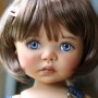 OVAL REAL LIGHT VIOLET 6 mm GLASS EYES FOR DOLL BJD LATI WHITE REBORN CLAY DOLL