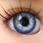 YEUX EN VERRE OVAL REAL LIGHT VIOLET 6 mm GLASS EYES POUPÉE BJD LATI WHITE REBORN CLAY DOLL