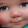 OVAL REAL EMERALD GREEN 8 mm GLASS EYES FOR DOLL BJD BEAR REBON DOLL LATI WHITE BEAR REBORN DOLLMORE IPLEHOUSE DOLLS