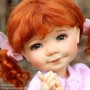 YEUX EN VERRE OVAL REAL VERT OLIVE 8 mm GLASS EYES POUPÉE BJD MY MEADOW LATI WHITE BEAR REBORN DOLLMORE IPLEHOUSE DOLLS