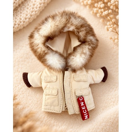 HOODIE BEAR COAT OUTFIT FOR DOLL OB11 STODOLL NENDOROID NUNU SPROUT MEADOWDOLLS AMYDOLL LATI WHITE SP PUKIPUKI DOLLS