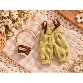 SALOPETTE ET SAC POUPÉE BJD OB11 STODOLL NENDOROID NUNU SPROUT MEADOWDOLLS AMYDOLL LATI WHITE SP PUKIPUKI DOLLS