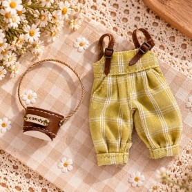 SALOPETTE ET SAC POUPÉE BJD OB11 STODOLL NENDOROID NUNU SPROUT MEADOWDOLLS AMYDOLL LATI WHITE SP PUKIPUKI DOLLS