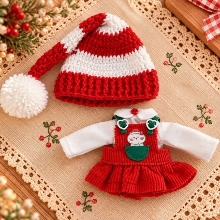 ENSEMBLE DE NOËL POUPÉE BJD OB11 STODOLL NENDOROID NUNU SPROUT MEADOWDOLLS AMYDOLL LATI WHITE SP PUKIPUKI DOLLS