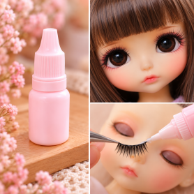 COLLE SPÉCIALE NOMYENS POUR CILS DE POUPEES BJD BALL JOINTED DOLLS EYELASHES LATI YELLOW PUKIFEE YOSD LITTLEFEE MINIFEE SD...