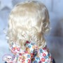 MOHAIR BLOND JOSEPHINE DOLL WIG 10-11 FOR BLYTHE MEADOWDOLLS MAE MASHA ARDYN DOLLS