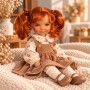 PERRUQUE DOLL WIG CHOUPETTE ROUX 8/9 POUPÉE BJD DOLL MEADOWDOLLS PULLIP KAYE WIGGS WICHTEL MUI CHAN MIDDIE BLYTHE