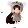 PETITE POUPEE POUSSIN 9 CM CADEAU PORTE CLEFS OU POUR JOUER