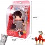 PETITE POUPEE POUSSIN 9 CM CADEAU PORTE CLEFS OU POUR JOUER