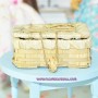 PANIER MALLE A PICNIC EN OSIER MINIATURE BARBIE FASHION ROYALTY BLYTHE PULLIP LATI YELLOW PUKIFEE BJD DOLLHOUSE DIORAMA 1/6